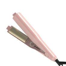 Утюжки для выпрямления волос, 2 в 1 керамические инструменты для укладки салонов Профессиональный Выпрямитель для волос и бигуди для волос, выпрямитель для волос(U