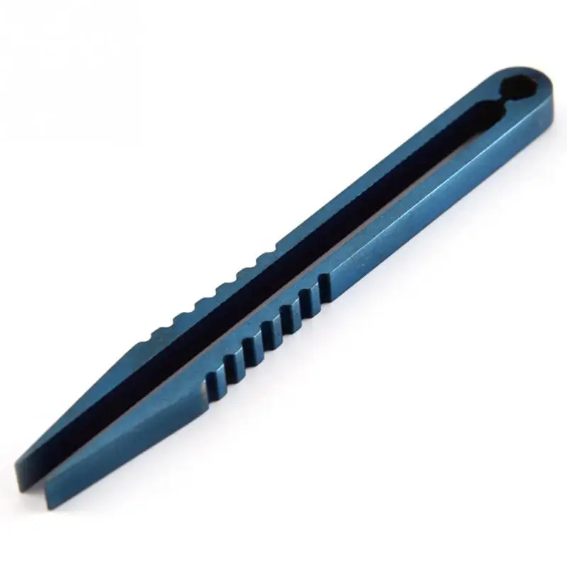 

Outdoor Tweezers Lightweight Gadget Camp Outdoor Multifunctional Clip Titanium Tweezers Alloy Anti-slip EDC Titanium Alloy Clip
