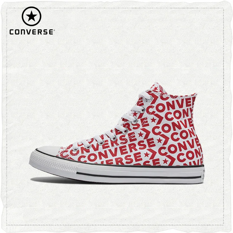 

Converse Official Chuck Taylor All Star Man And Woman Skateboarding Shoes Lace-up Lightweight Flat Sneaksers #163953C/163952C