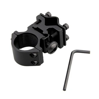 

Flashlight visor clip holder of Clamp aluminum rifle