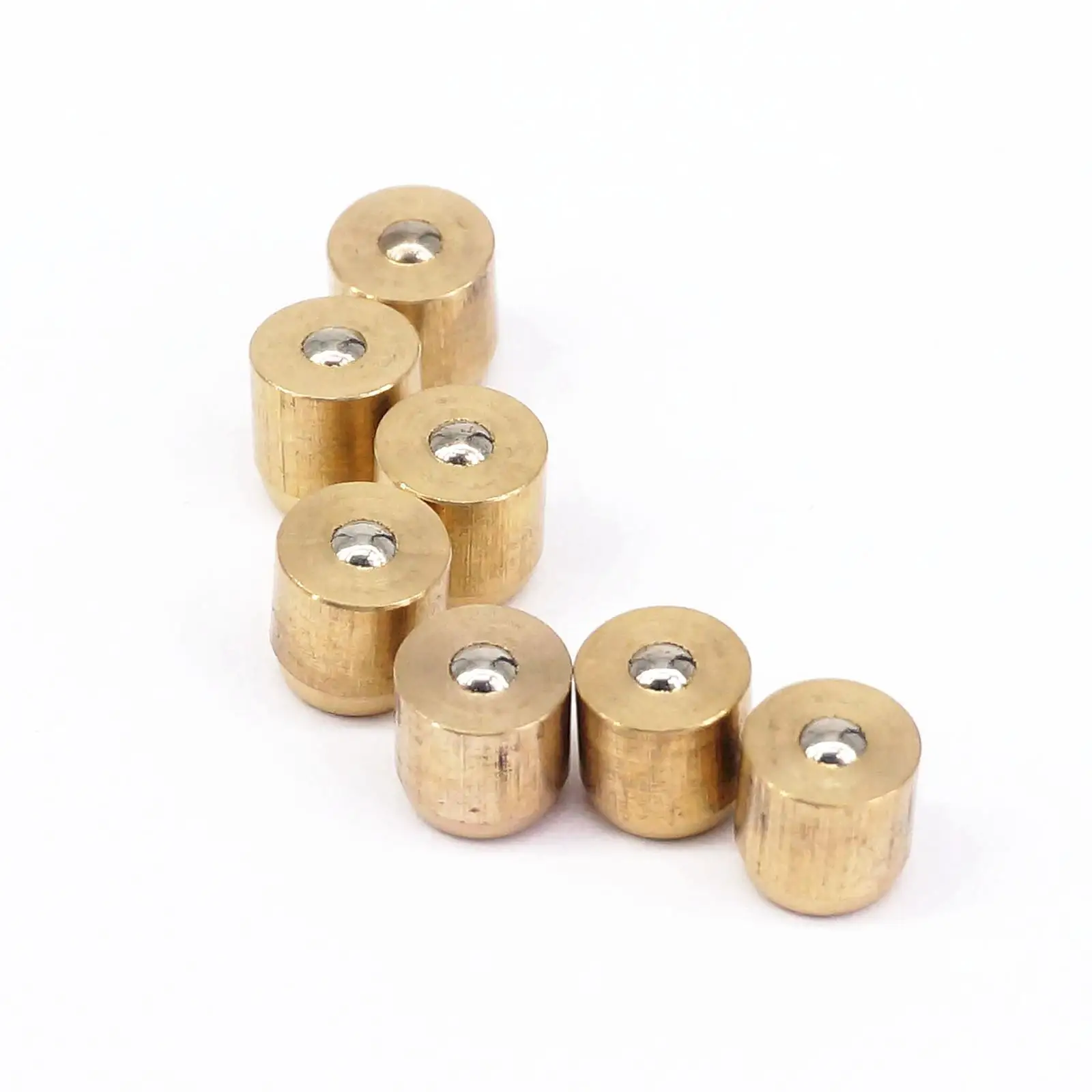 Size: 8x8mm KTS LOT 20 Brass Push Button Oiler Press fit Ball Oiler for Gas Engine Motor Hit&Miss Oil Grease 8x10mm 8x10mm