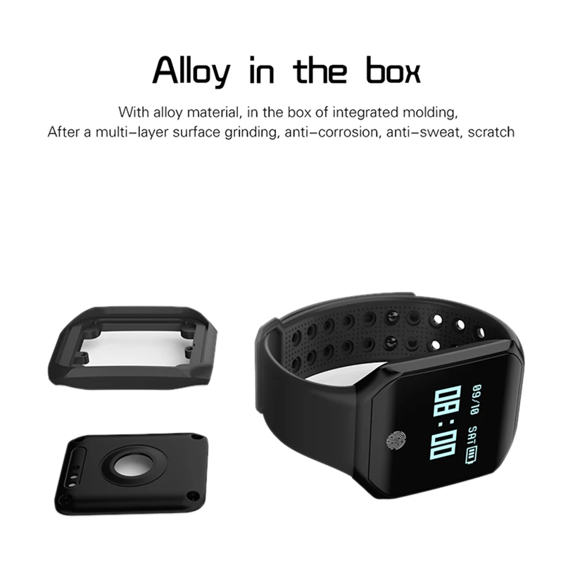 Smart Bracelet Z66 Waterproof Pedometer Men Band Heart Rate Blood Pressure Monitor Sport Sleep Tracker Watch