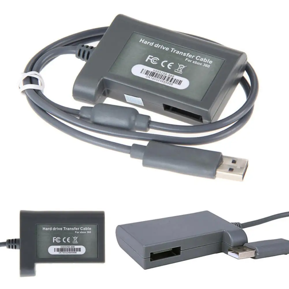 

Hard Drive Hot HD Data Transfer Cable Cord Kit Link for Xbox 360 HDD USB Connector