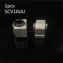 2021 sprzedaż prawdziwe liniowe szyny AXK darmowa wysyłka Sc16vuu Sc16v Scv16uu Scv16 16mm łożysko liniowe blok Diy slajdów jednostek Cnc Router