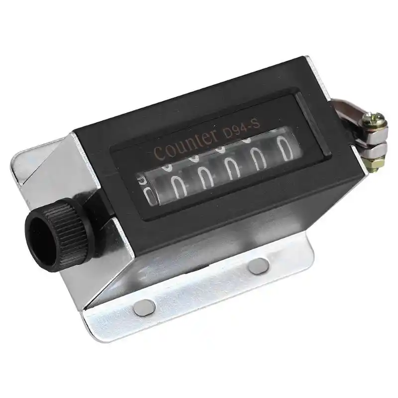 D94-S Casing 6 Digits Mechanical Pull Stroke Counter Black Color AU