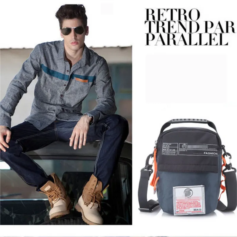 

Fashion Men Cross body Shoulder Casual Letter Messenger Camouflage Nylon Bag Handbag One Size Travel Bags For Adults