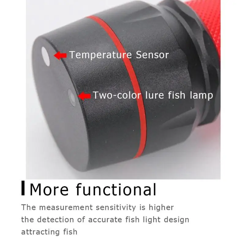 صياد السمك سونار Fishfinder تحت الماء المحيط بحيرة البحر إنذار الصيد أدوات