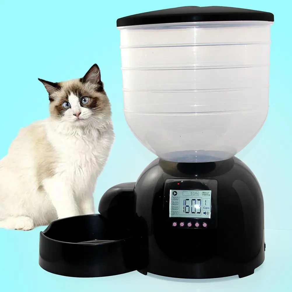 

Adeeing 11L Automatic Timing Feeding Bowl for Pet Dog Cat Supplies