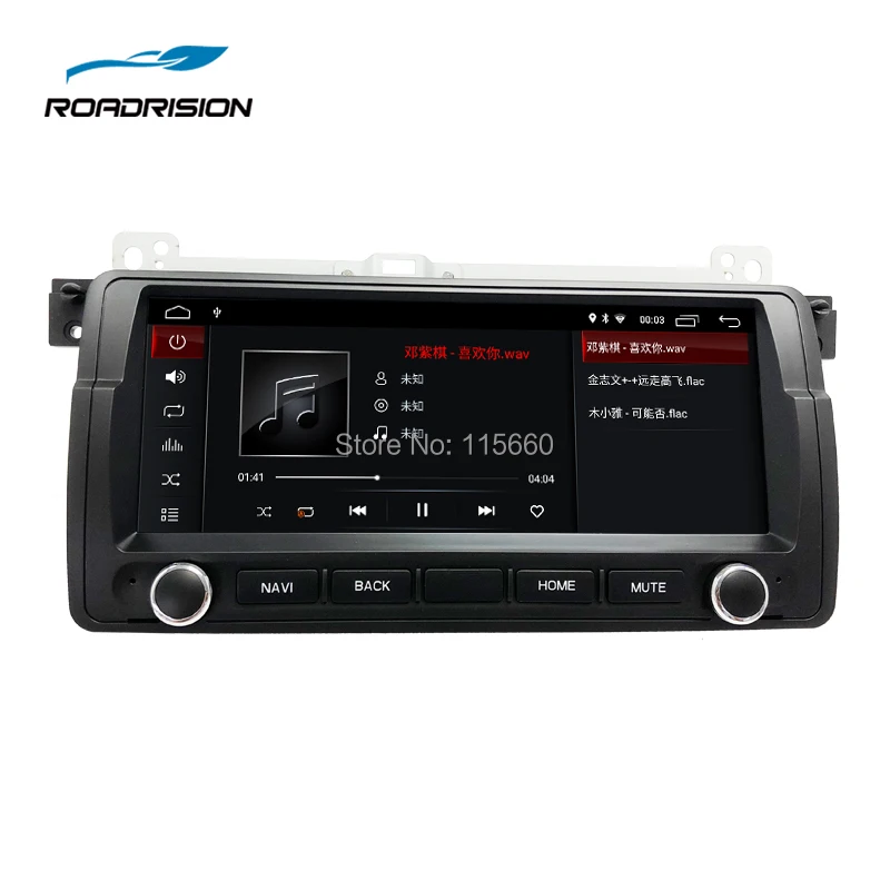 RoadRision 8 дюймов Android 1 автомобильный мультимедийный плеер для BMW E46/M3 с Canbus Wifi Bluetooth