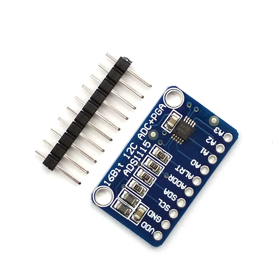 16 битный I2C ADS1115 модуль ADC 4 канальный с усилителем Pro Gain RPi|Запасные части| |
