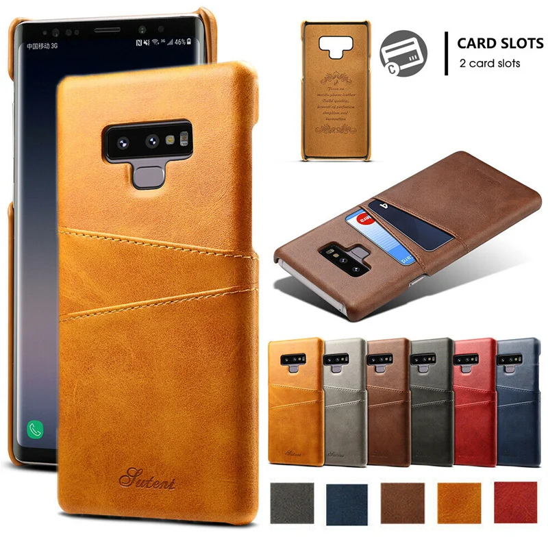 PU кожаные с отделениями для карт чехол-портмоне samsung Galaxy Note 9 8 S10 плюс S10E S9 Капа