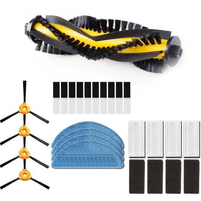

Brush H+ Filter+Mop Cloth+Magic Paste For CONGA EXCELLENCE Cleaner Robotic Robot