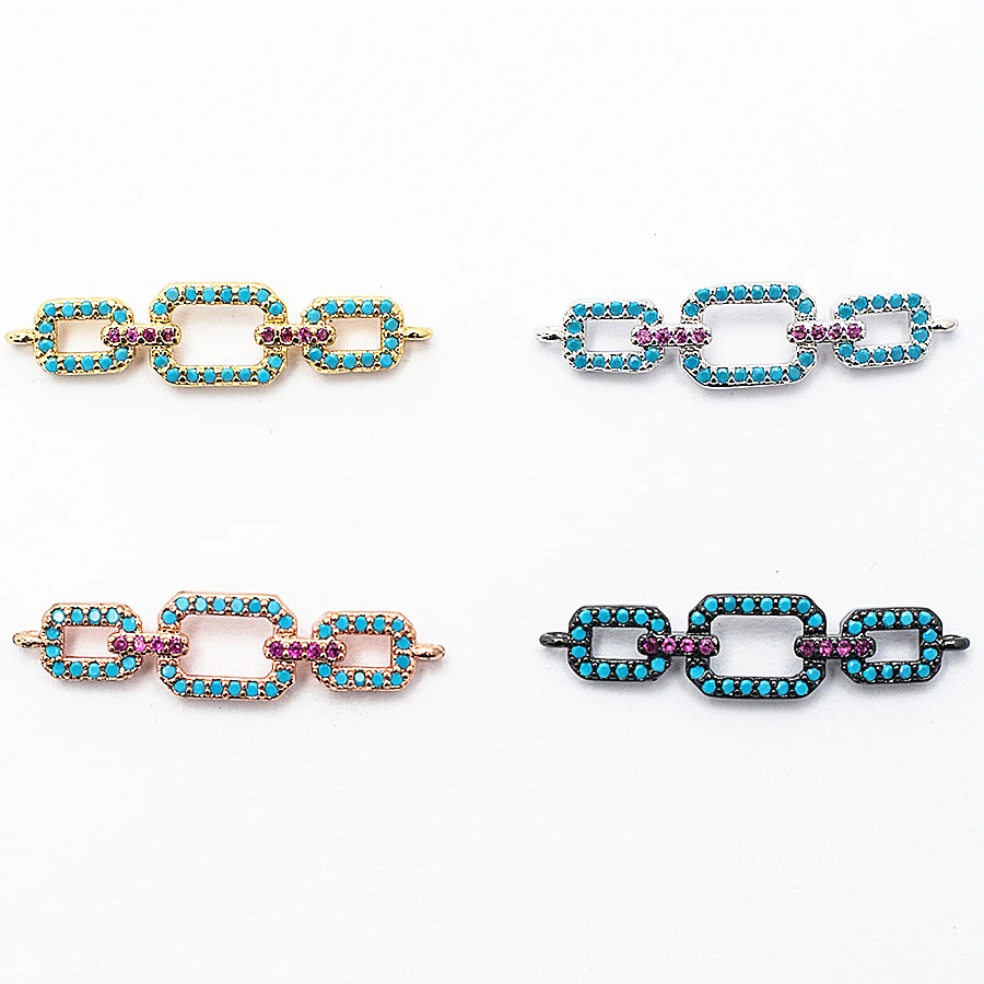

Sexy Mom Jewelry Making Supplies Connectors For Jewelry Making Metal Copper Chain Simple Donut Connector