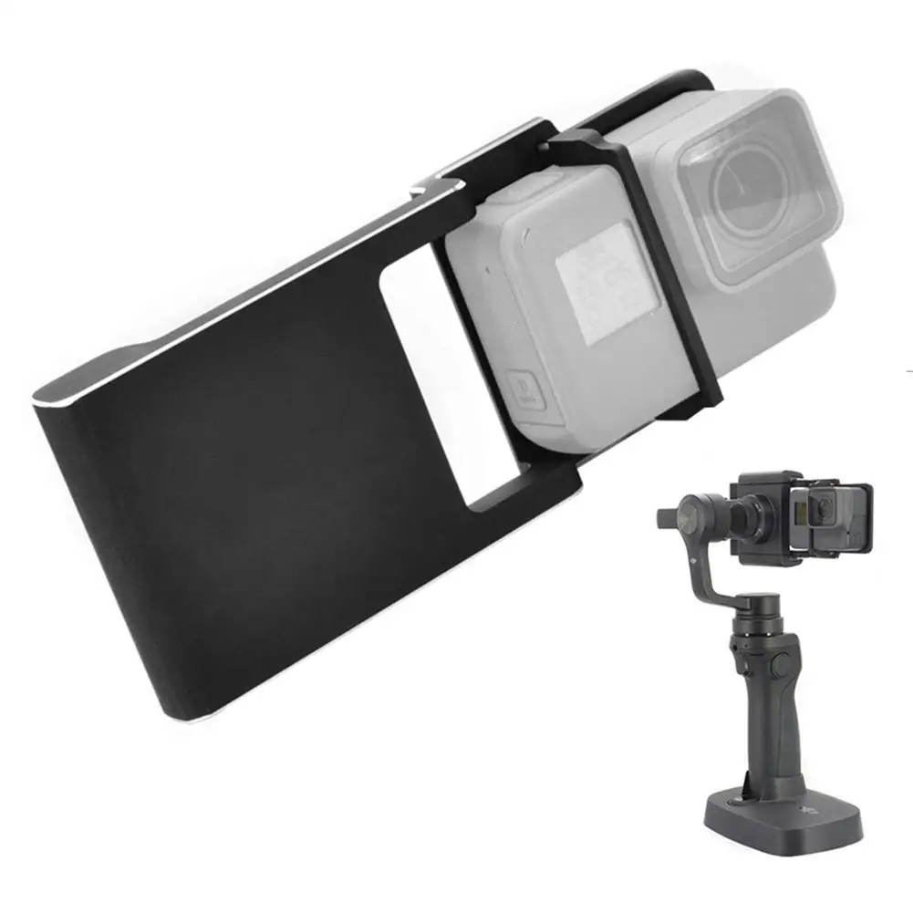 Handheld Gimbal Stabilizer Mount Adapter Fixture for GoPro 3/4/5 OSMO