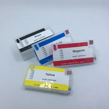 

YOTAT (One time chip) Refillable Ink Cartridge for HP 954 XL HP954 for HP OfficeJet Pro 8702 7720 7730 7740 8210 8218 8710 8720