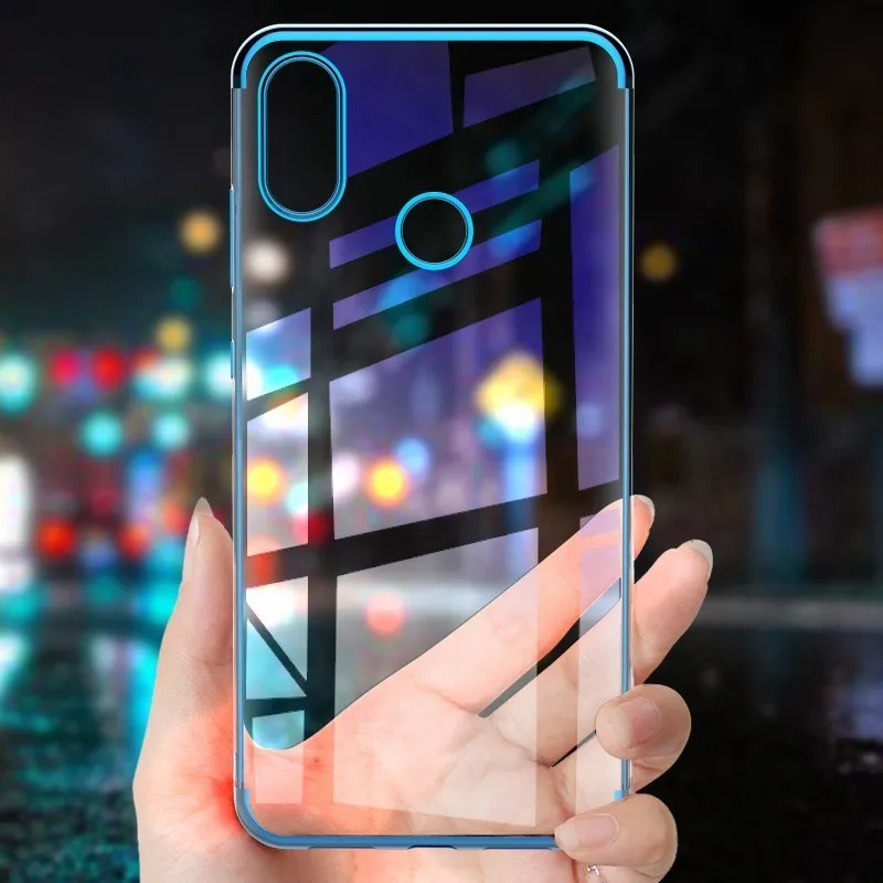 Роскошный брендовый чехол для Xiaomi Mi 9 Se 8 Прозрачный бампер из ТПУ силиконовый с