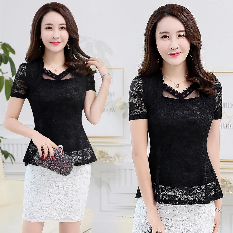 Blusas femininas,, женские топы, блузки, тонкие, офисные, для девушек, с оборками, ажурные, вязанные, кружевные, с баской, топ, с оборками, рубашка, блузки