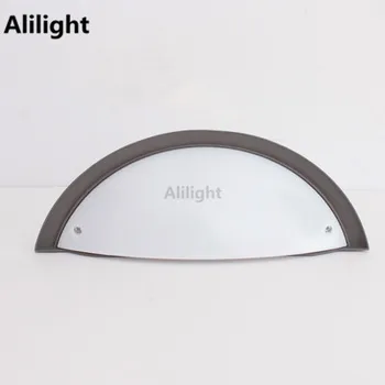 

Modern Outdoor Lighting Sconce In Grey Color Led Porch Lights Garden Wall Light Warm White Buiten Verlichting AC100-240V Fixture