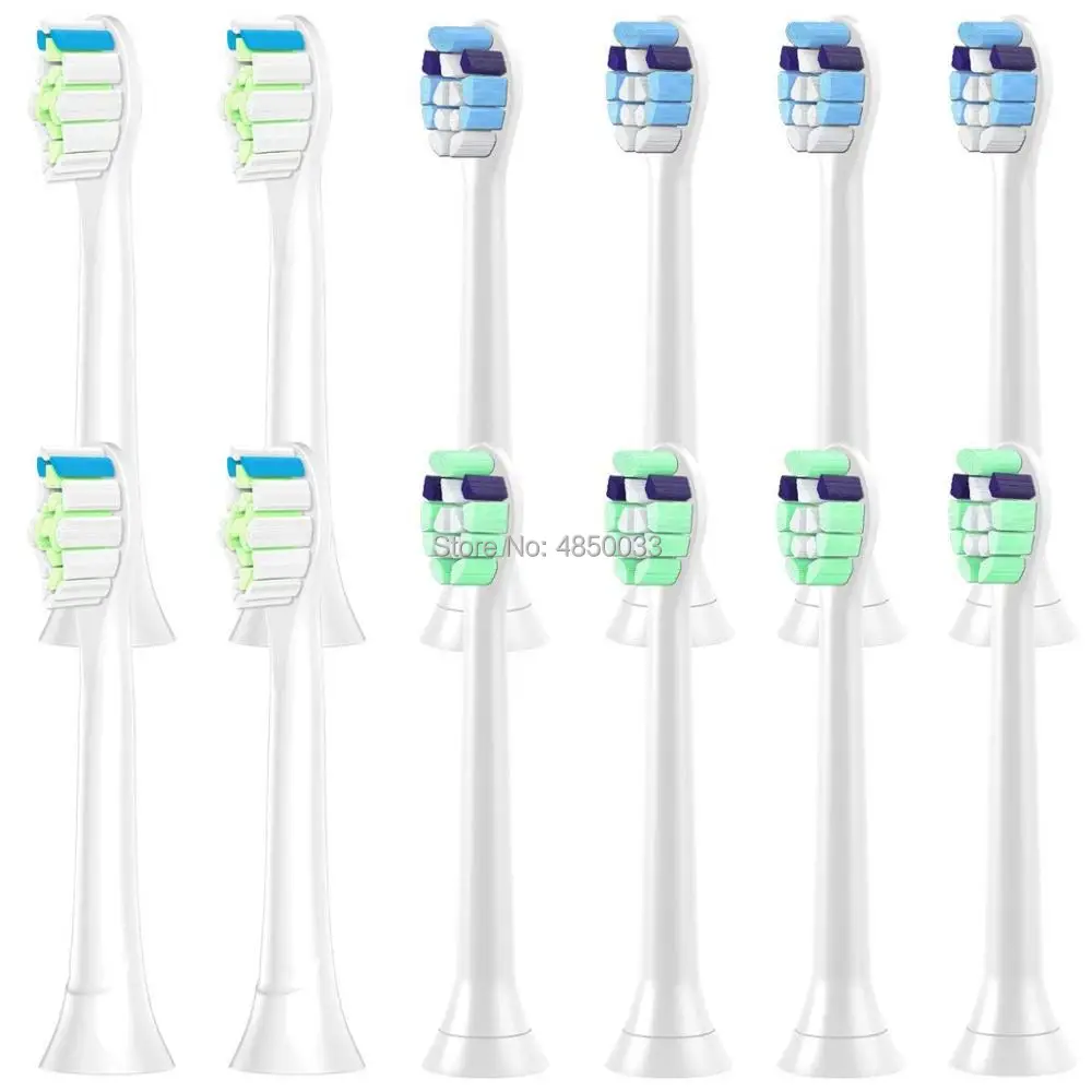 

12pcs/lot Replacement Toothbrush Heads for Philips Sonicare ProResults HX6013/66 HX6930 HX9340 HX6950 HX6710 HX9140 HX6530