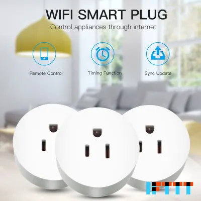 

Smart Plug IFTTT 3 Pack Work with Alexa and Google No Hub Remote Control Your Devices From Anywhere