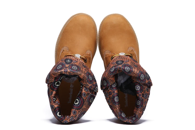 TIMBERLAND классический Для женщин открытый носки с повернутым краем, повседневная обувь, женские туфли-лодочки из натуральной кожаная противоскользящая гнущаяся обувь; большие размеры 35-40