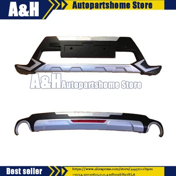 

ABS Chrome Front&Rear Bumper Protector Refit For Honda CRV/CR-V 2017-2018