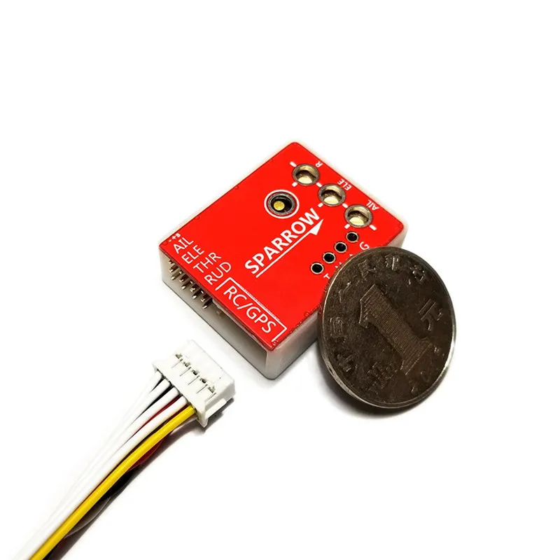 

News AFPV SN Sparrow PWM 6Axis Gyro Flight Controller Stabilizer For RC Airplane Fixed-Wing Model RC Helicopter Toys Accs