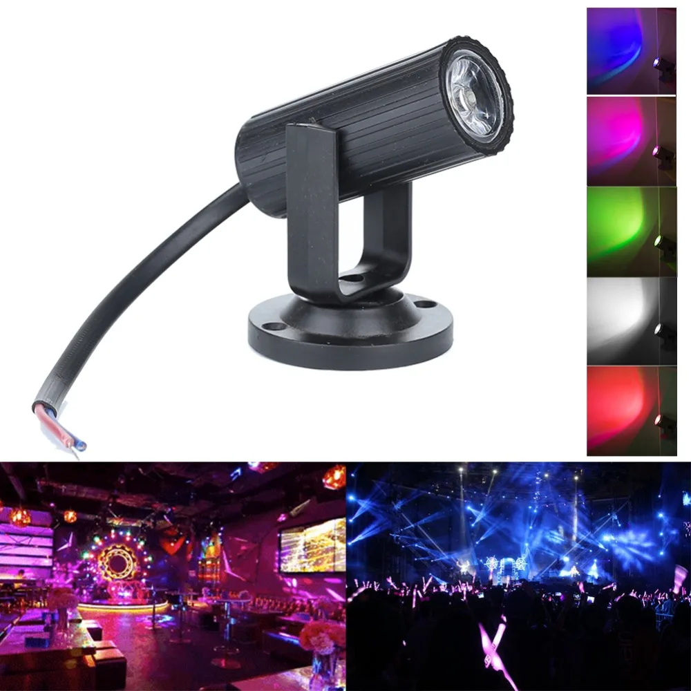 

AC 85-265V Smart Stage Lights Stage Lamp KTV Wedding Supplies LED Mood Light Disco Light Beam Lights Mini 360 degrees 4 Color