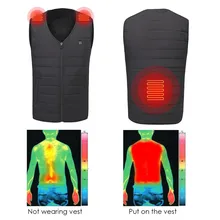 Флисовый лайнер теплый usb-обогреватель одежда Охота Рыбалка на открытом воздухе жилет с подогревом для фотографа пальто теплая куртка электрическая теплая