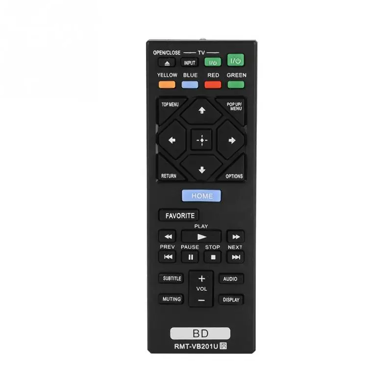 Запасная деталь DVD Blu Ray пульт дистанционного управления для SONY RMT VB201U Black|Пульты