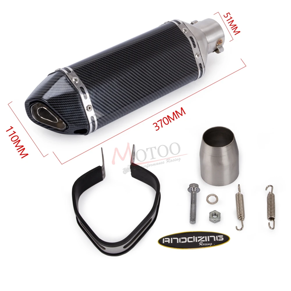 Выхлопная система мотоцикла без шнуровки на средней трубе для KAWASAKI ...