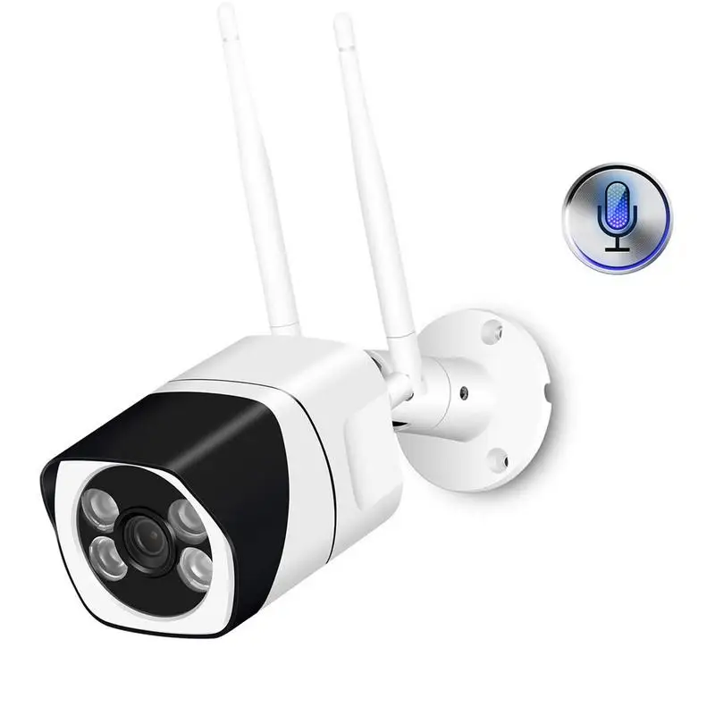 

Outdoor WiFi Security Camera 1080P Wireless IP Camera with Clear Night Vision Motion Detection
