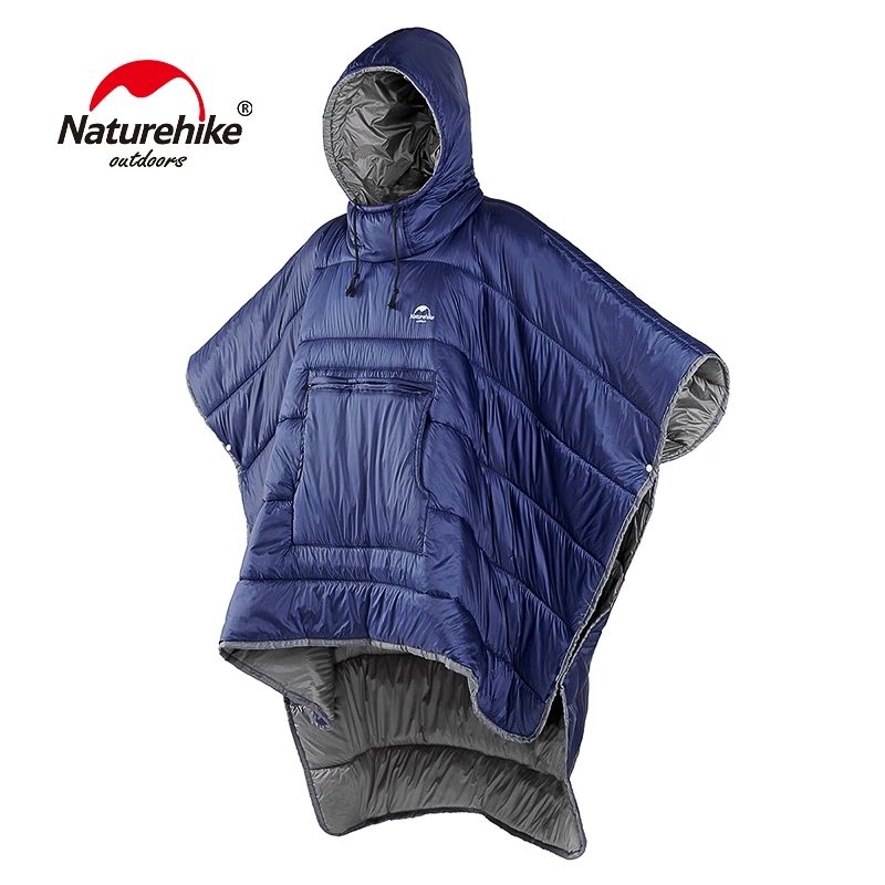 Hot Product  Naturehike New Arrive Outdoor Wearable Cloak Sleeping Bag Winter Plus Quilt Lazy Sleeping Bag