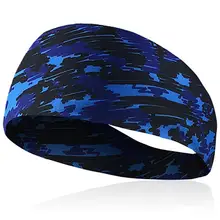 Спортивная повязка от пота Sweatband для мужчин и женщин головные повязки для йоги Беговая голова Анти Налобные повязки Спортивная безопасность