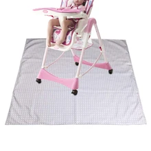 Детский высокий стул, коврик для пола, защитный чехол, моющиеся Splat коврики