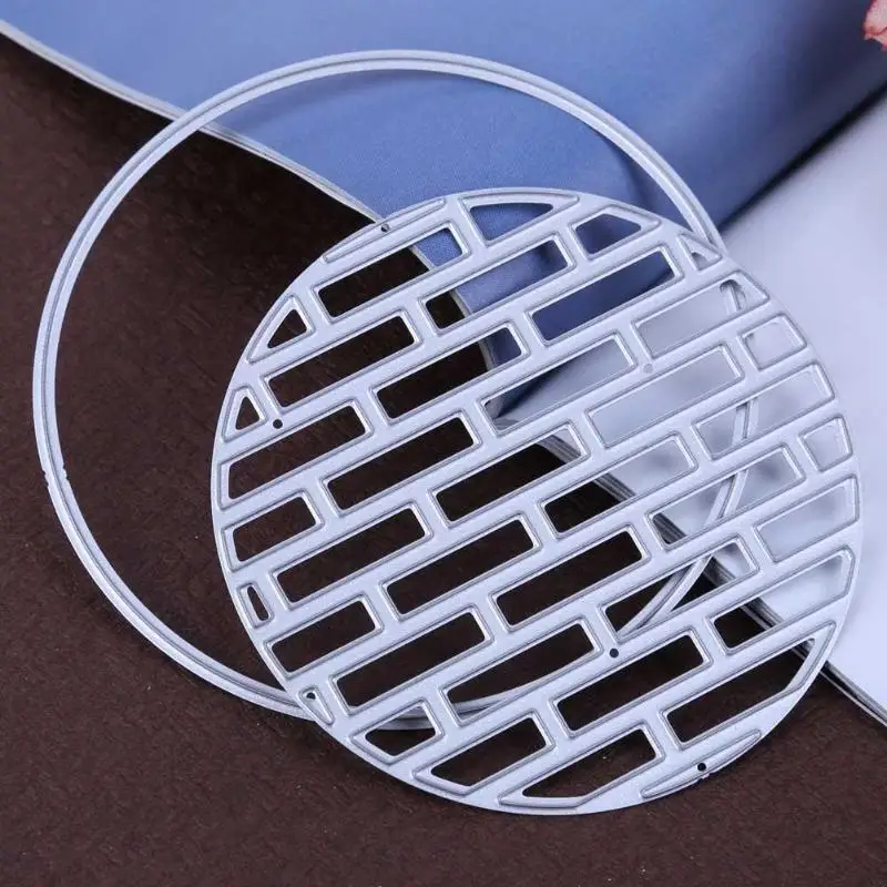 2pcs/set Wall Cover DIY Stencil Embossing Scrapbook Craft Metal Cutting Die for Scrapbooking/Photo Stamp Album Paper | Дом и сад