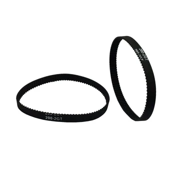 

GT2 Closed Loop Timing Belt Rubber 2GT 6mm 3D Printers Parts 110 112 122 158 200 280 300 400 610 852 mm Synchronous Belts Part