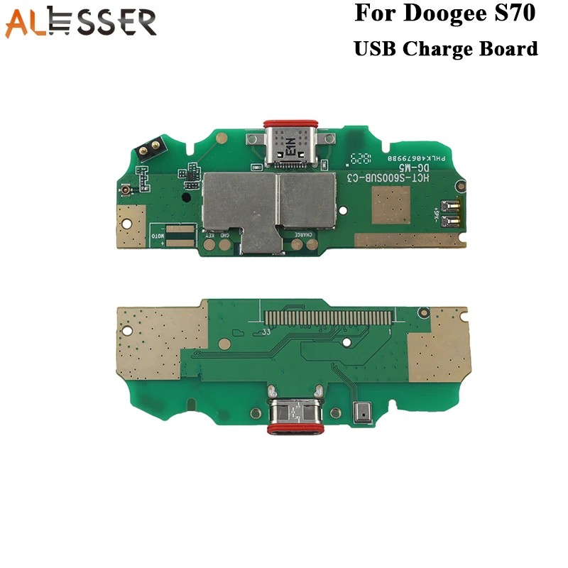 Alesser Для Doogee S70 USB зарядка для монтажной платы крепежные части Для Doogee S70 Lite зарядная плата с usb-входом, Аксессуары для мобильных телефонов