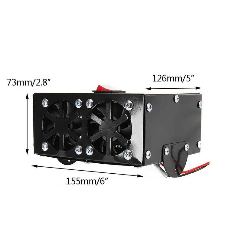 12 V سخان سيارة الزجاج الصقيع نافذة سخان للشتاء 500 W التدفئة المشجعين السيارات الدافئة مجفف في سيارة السلع الداخلية اكسسوارات