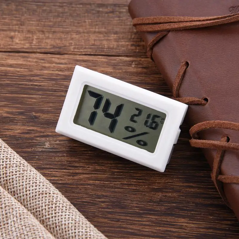 

Mini Digital Wireless LCD Digital Indoor Thermometer Hygrometer Mini Temperature Humidity Meter Convenient Sensor Gauge