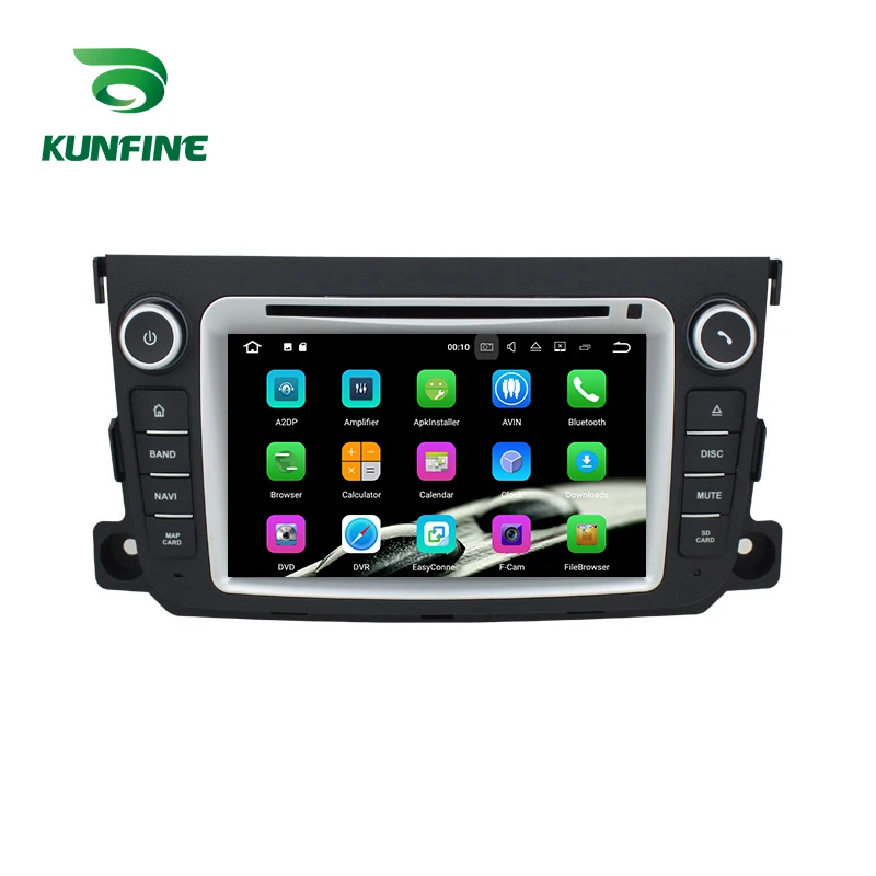 Android 9.0 Core PX6 A72 Ram 4G Rom 64G Car DVD GPS Multimedia Player Car Stereo For Benz SMART 2012-2015 Radio Headunit