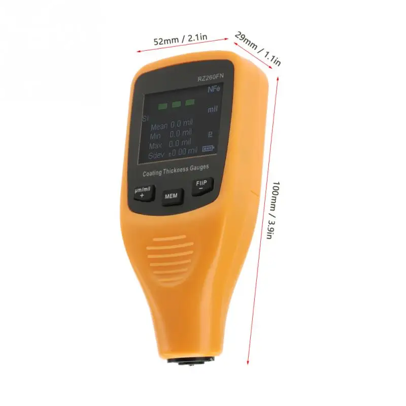 Automatic Thickness Painting Testing Meter for Car Body PENFU Thickness Gauge Digital Coating Thickness Gauge RZ260FN Automatic Thickness Painting Testing Meter for Car Body PENFU Thickness Gauge Digital Coating Thickness Gauge RZ260FN