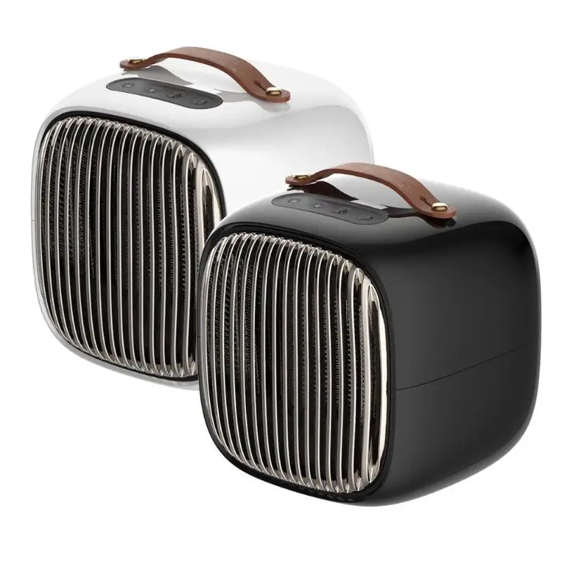 

800W Portable fan heater Mini Smart Space Heater Home Winter electric Air Warmer Hot fan next to the computer bedroom table