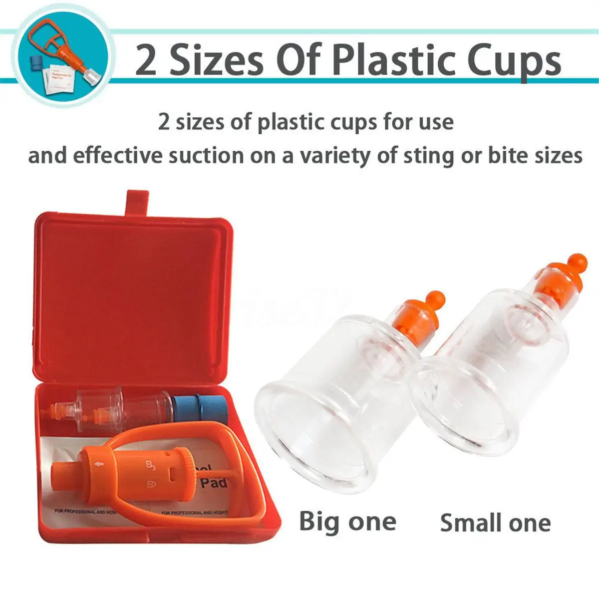 Venom Extractor Pump First Aid Safety Kit Emergency Snake Bite Outdoor Camping Survival Tool SOS For Wild Vipers Bees Biting
