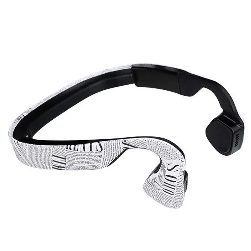

S.Wear LF-18 Bone Conduction Style Bluetooth Headphone Sweat-resistant Outdoor Sports Stereo Headphone Fashion Rear Mounted NFC