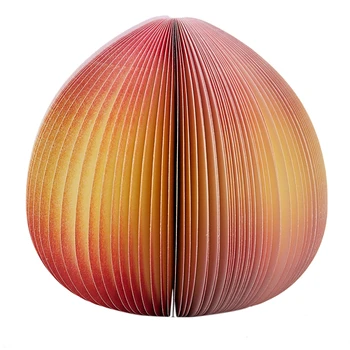 

Fruit Writing Stationary Memo Notepad - Peach
