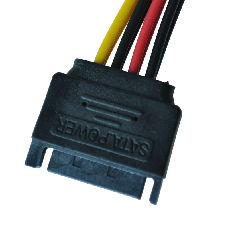 6in SATA Power Y Splitter Cable Adapter M/F (кабель питания) простой в использовании и установке