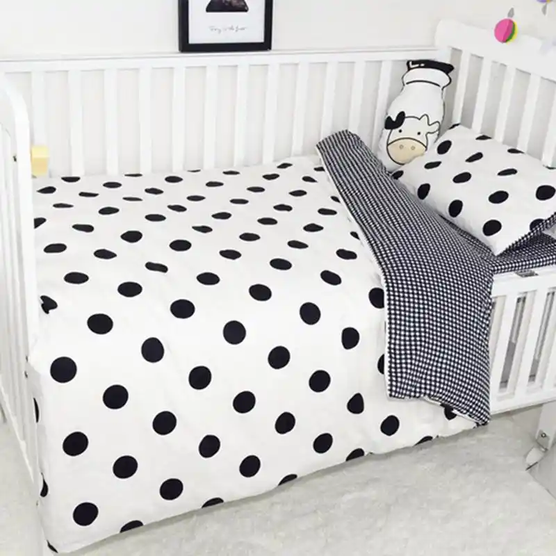 Secret Garden Children Baby Crib Nursery Bedding Set Pure Cotton 3 Children Baby Crib Nursery Bedding Set