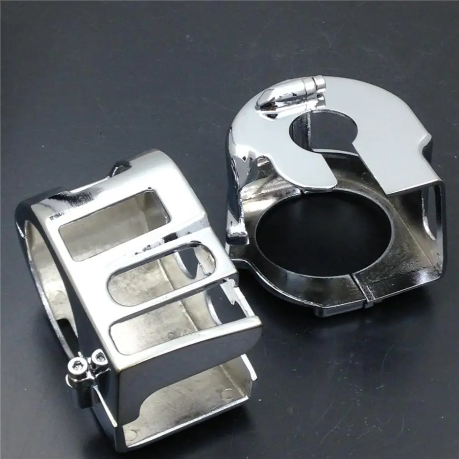 

Chrome Switch Housing Cover fit For 1999-2012 Yamaha XVS V-Star 1100 XVS1100 v star Classic and Silverado Motorcycle Accessories