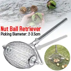 Диапазон диаметров 2-3,5 см палочки-грецкие орехи палочки-граббер инструмент вала Professional Golf Nut Ball Retrieves с держателем pick ing